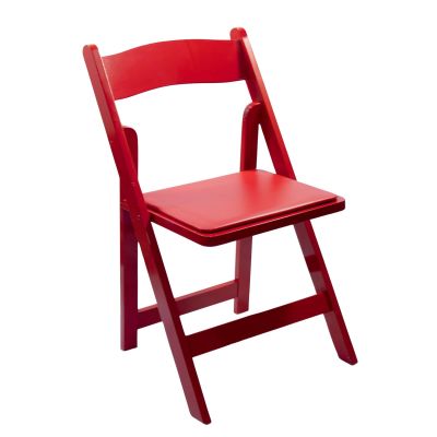 Image of Crayon Red Folding Chair